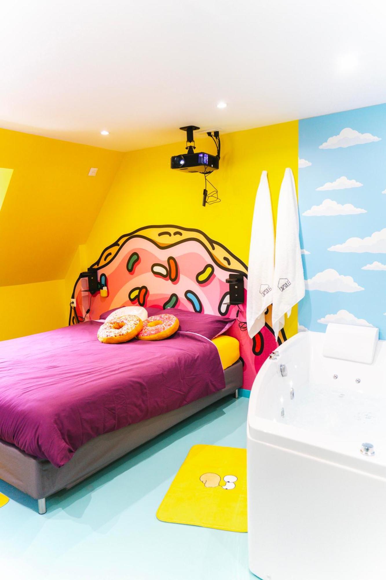 Capsule Springfield - Balneo -Sauna - Billard ドゥエー エクステリア 写真