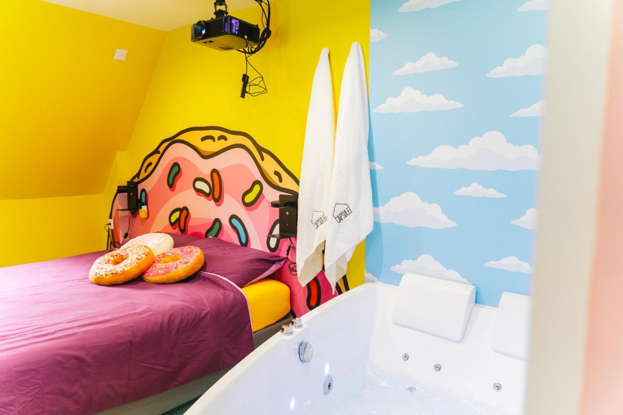Capsule Springfield - Balneo -Sauna - Billard ドゥエー エクステリア 写真